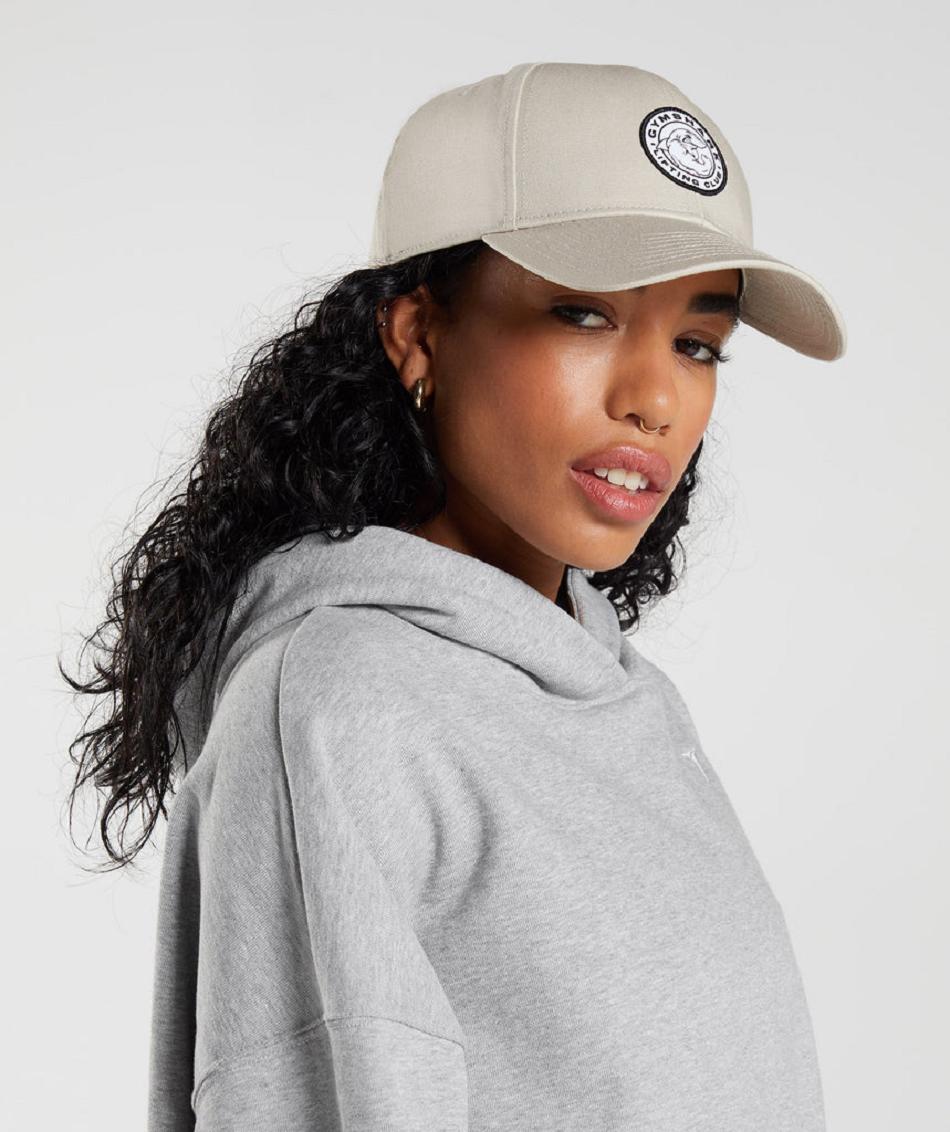 Sombreros Gymshark Legacy Cap Mujer Gris | CO 3026GSO